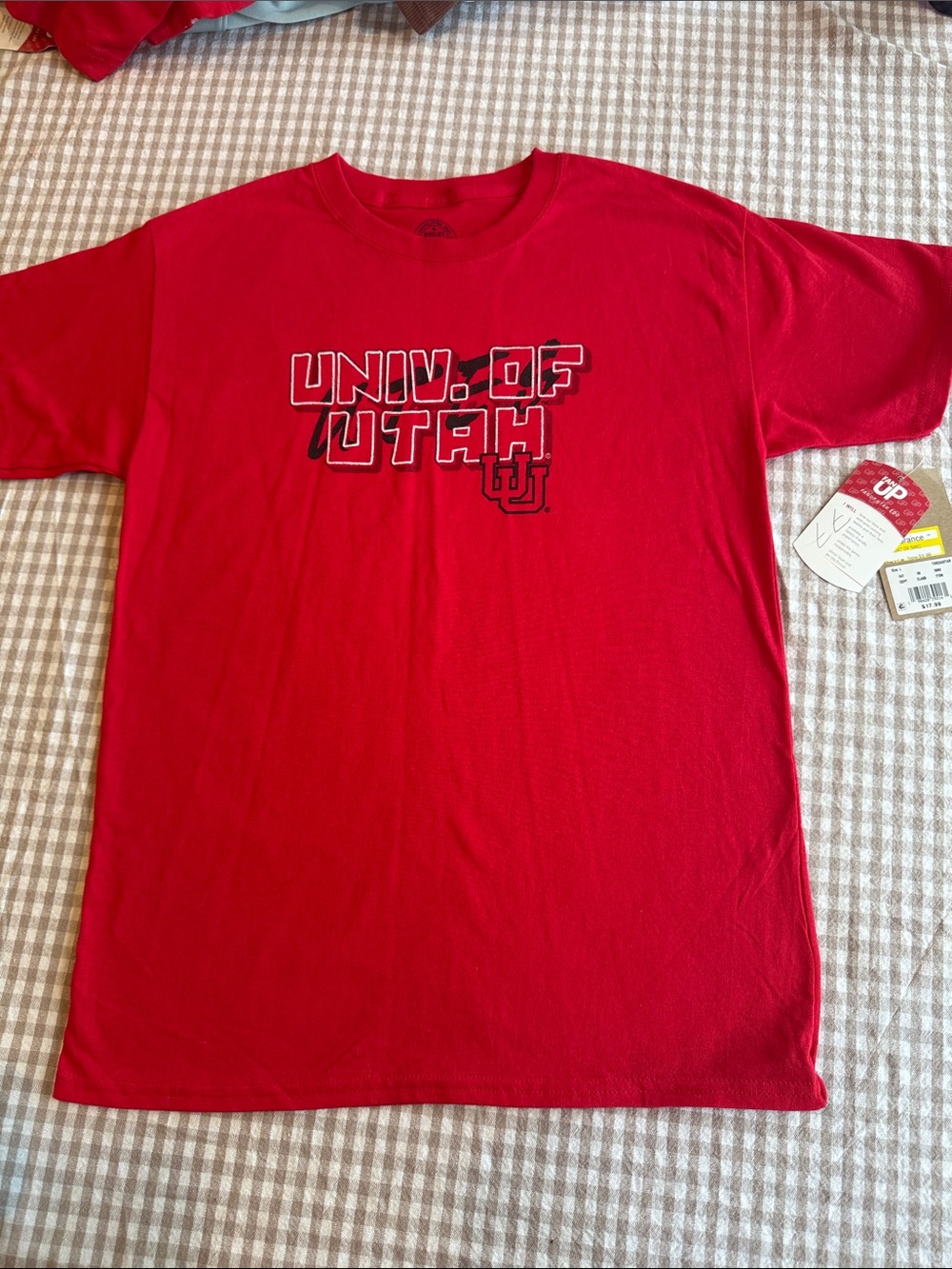 Rivalry Threads Red University of Utah Graphic Tee